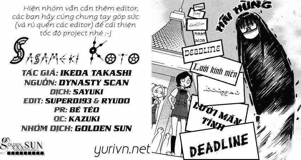 Sasameki Koto Chapter 6 trang 29