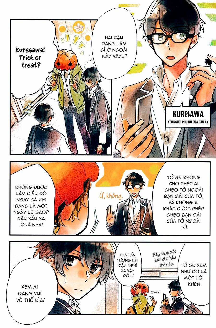 [Sasamiya] Câu Chuyện Nho Nhỏ Về Halloween Chapter 1 trang 4