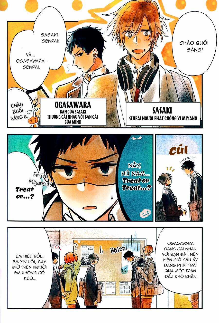 [Sasamiya] Câu Chuyện Nho Nhỏ Về Halloween Chapter 1 trang 5