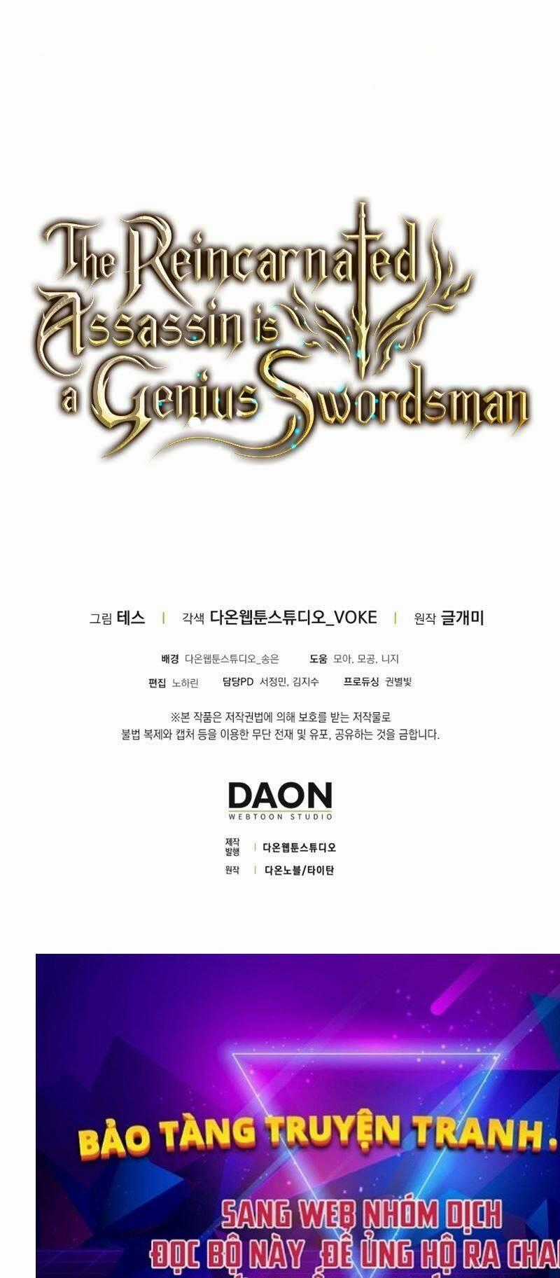 Sát Thủ Tái Sinh Thành Một Kiếm Sĩ Thiên Tài Chapter 1 trang 117