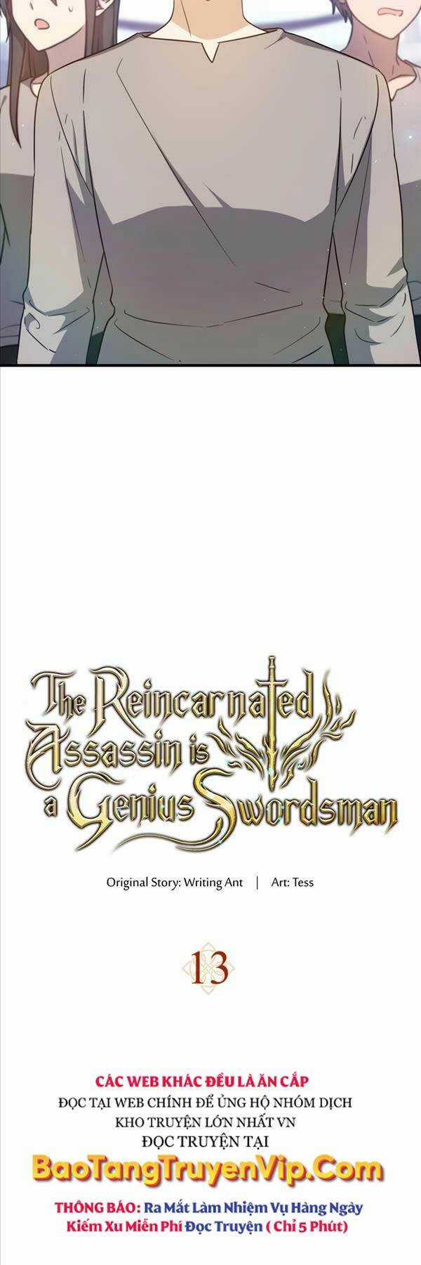 Sát Thủ Tái Sinh Thành Một Kiếm Sĩ Thiên Tài Chapter 13 trang 11