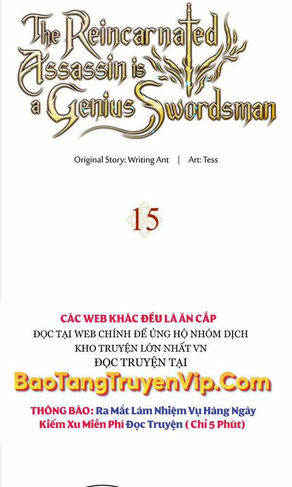 Sát Thủ Tái Sinh Thành Một Kiếm Sĩ Thiên Tài Chapter 15 trang 13