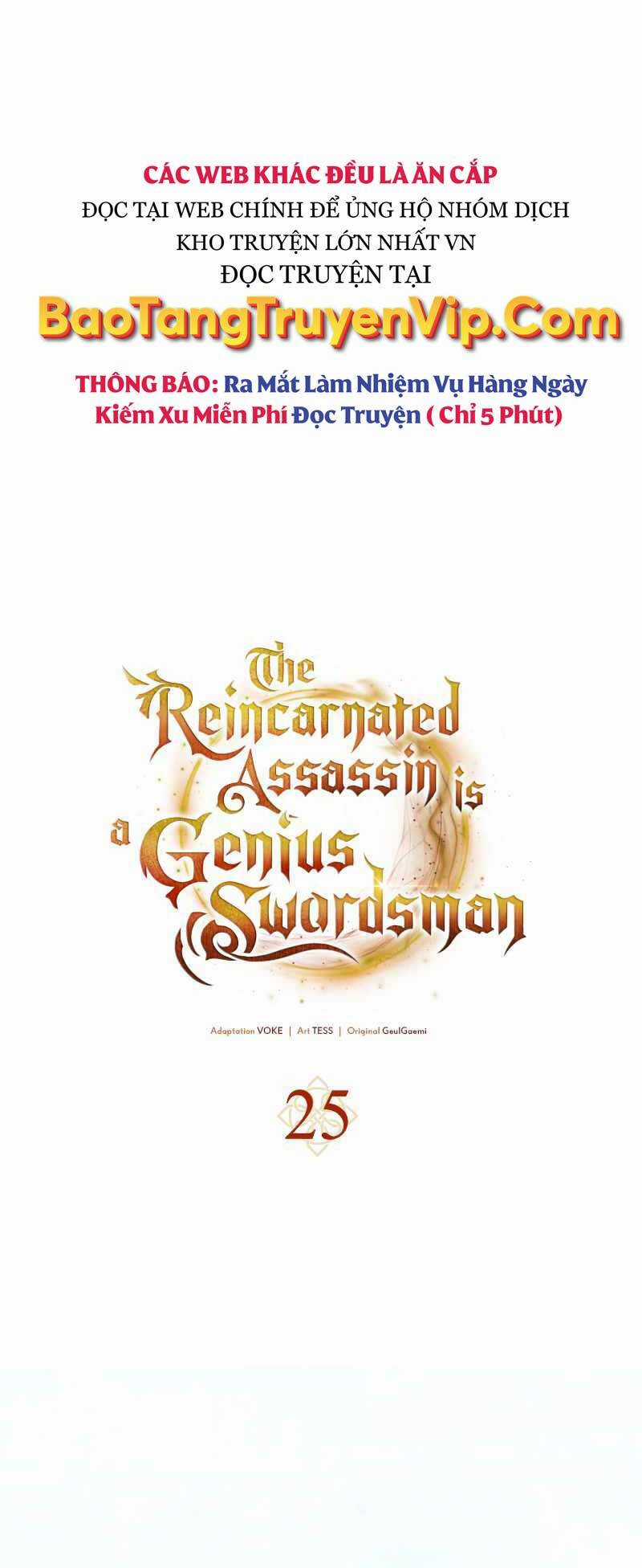 Sát Thủ Tái Sinh Thành Một Kiếm Sĩ Thiên Tài Chapter 25 trang 8