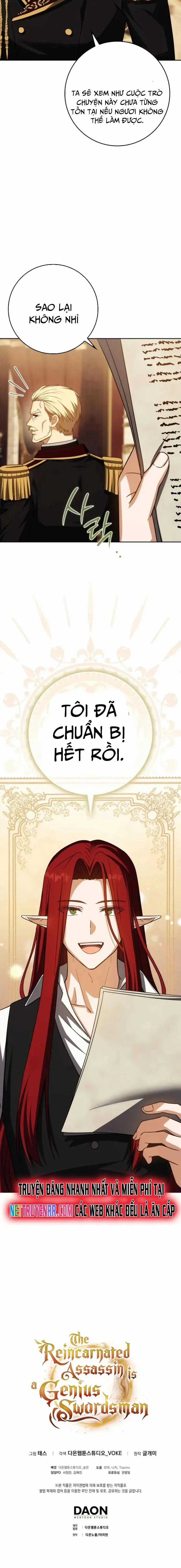 Sát Thủ Tái Sinh Thành Một Kiếm Sĩ Thiên Tài Chapter 55 trang 17