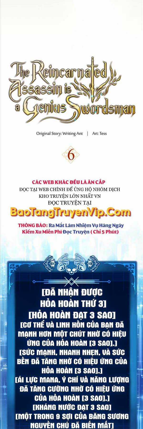 Sát Thủ Tái Sinh Thành Một Kiếm Sĩ Thiên Tài Chapter 6 trang 16