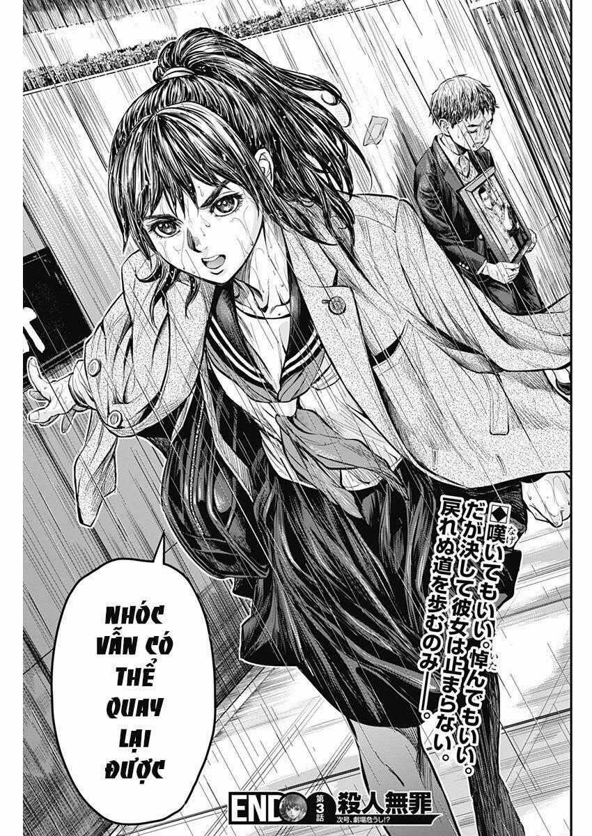 Satsujin Muzai - Sát Nhân Vô Tội Chapter 3 trang 33