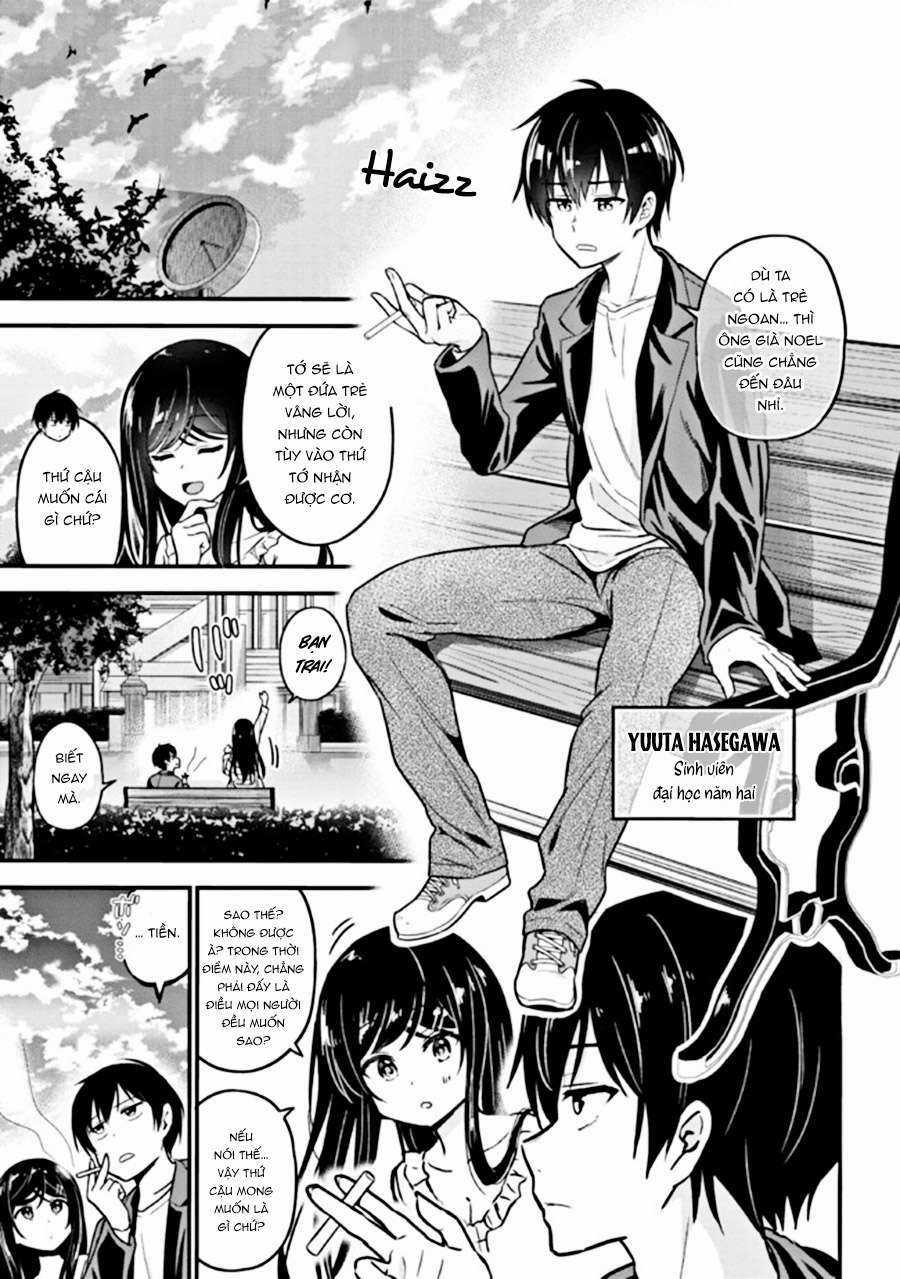 Sau Khi Bị Bạn Gái Lừa, Một Tiểu Quỷ Khoá Dưới Cứ Bám Theo Tôi. Chapter 1: Quà noel trang 5