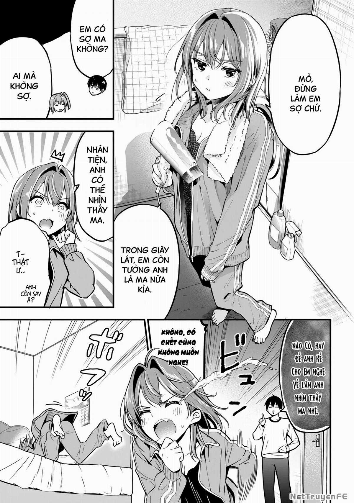Sau Khi Bị Bạn Gái Lừa, Một Tiểu Quỷ Khoá Dưới Cứ Bám Theo Tôi. Chapter 13 trang 12