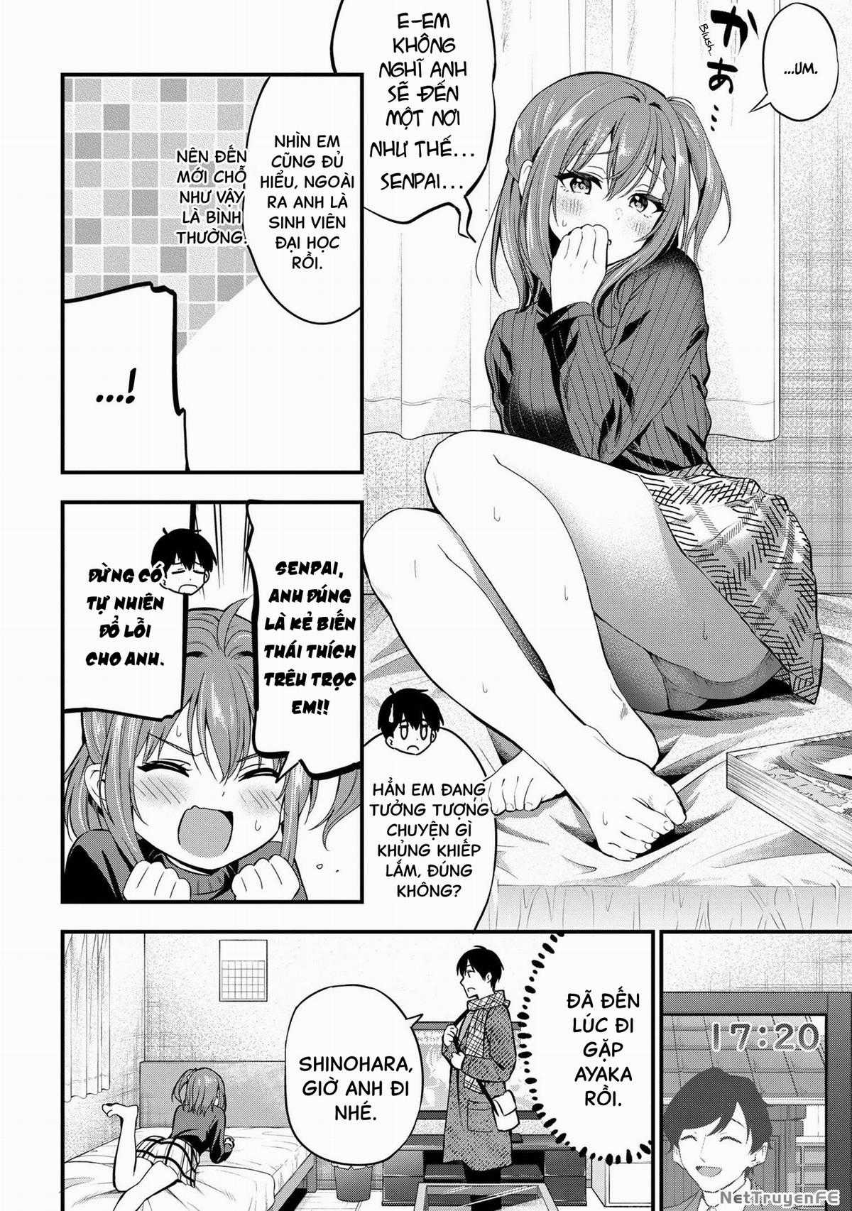 Sau Khi Bị Bạn Gái Lừa, Một Tiểu Quỷ Khoá Dưới Cứ Bám Theo Tôi. Chapter 16 trang 3