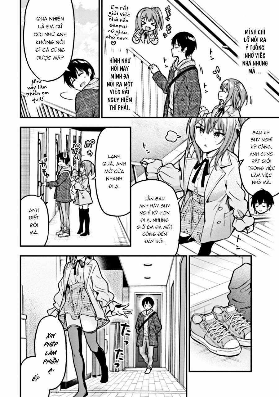 Sau Khi Bị Bạn Gái Lừa, Một Tiểu Quỷ Khoá Dưới Cứ Bám Theo Tôi. Chapter 3: Dắt gái về nhà trang 11