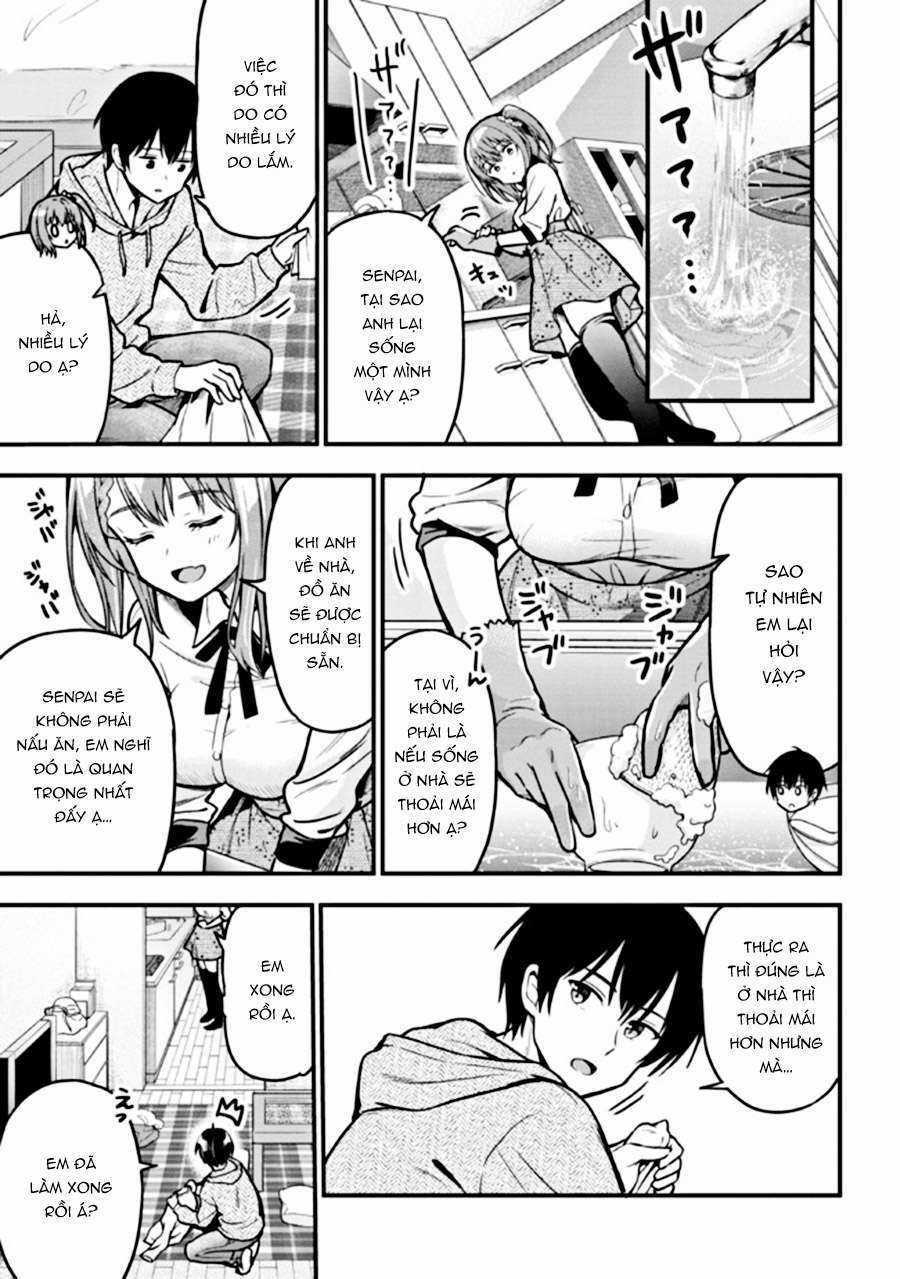 Sau Khi Bị Bạn Gái Lừa, Một Tiểu Quỷ Khoá Dưới Cứ Bám Theo Tôi. Chapter 3: Dắt gái về nhà trang 14