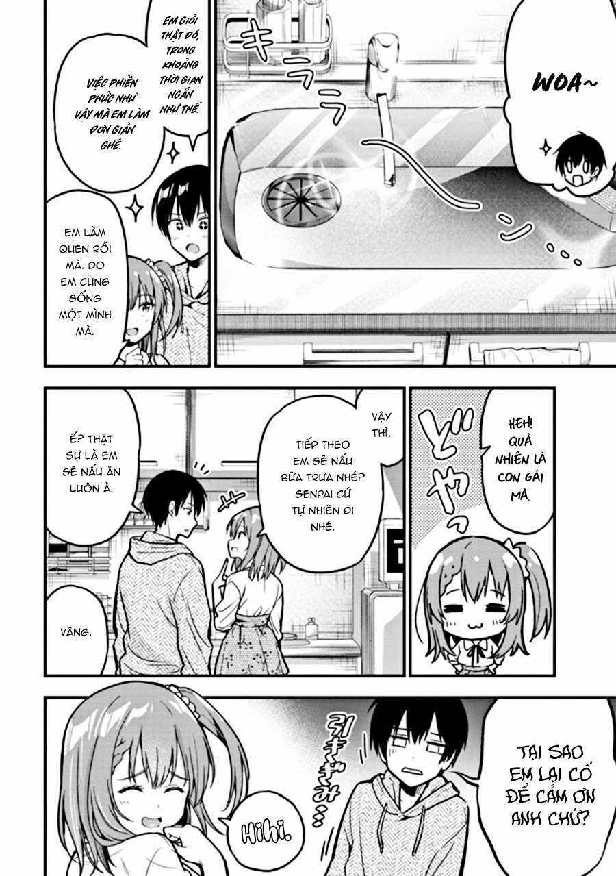 Sau Khi Bị Bạn Gái Lừa, Một Tiểu Quỷ Khoá Dưới Cứ Bám Theo Tôi. Chapter 3: Dắt gái về nhà trang 15