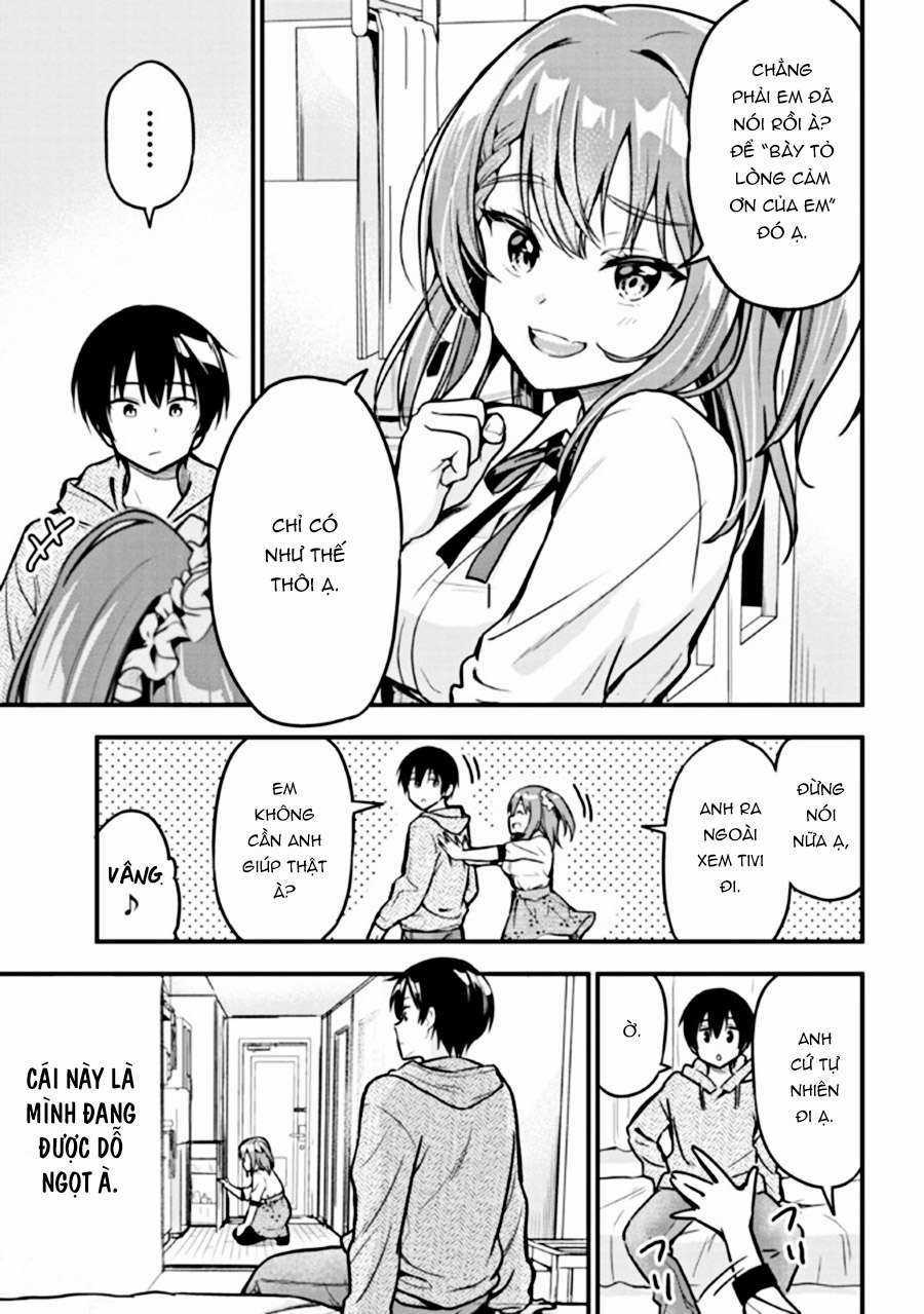 Sau Khi Bị Bạn Gái Lừa, Một Tiểu Quỷ Khoá Dưới Cứ Bám Theo Tôi. Chapter 3: Dắt gái về nhà trang 16