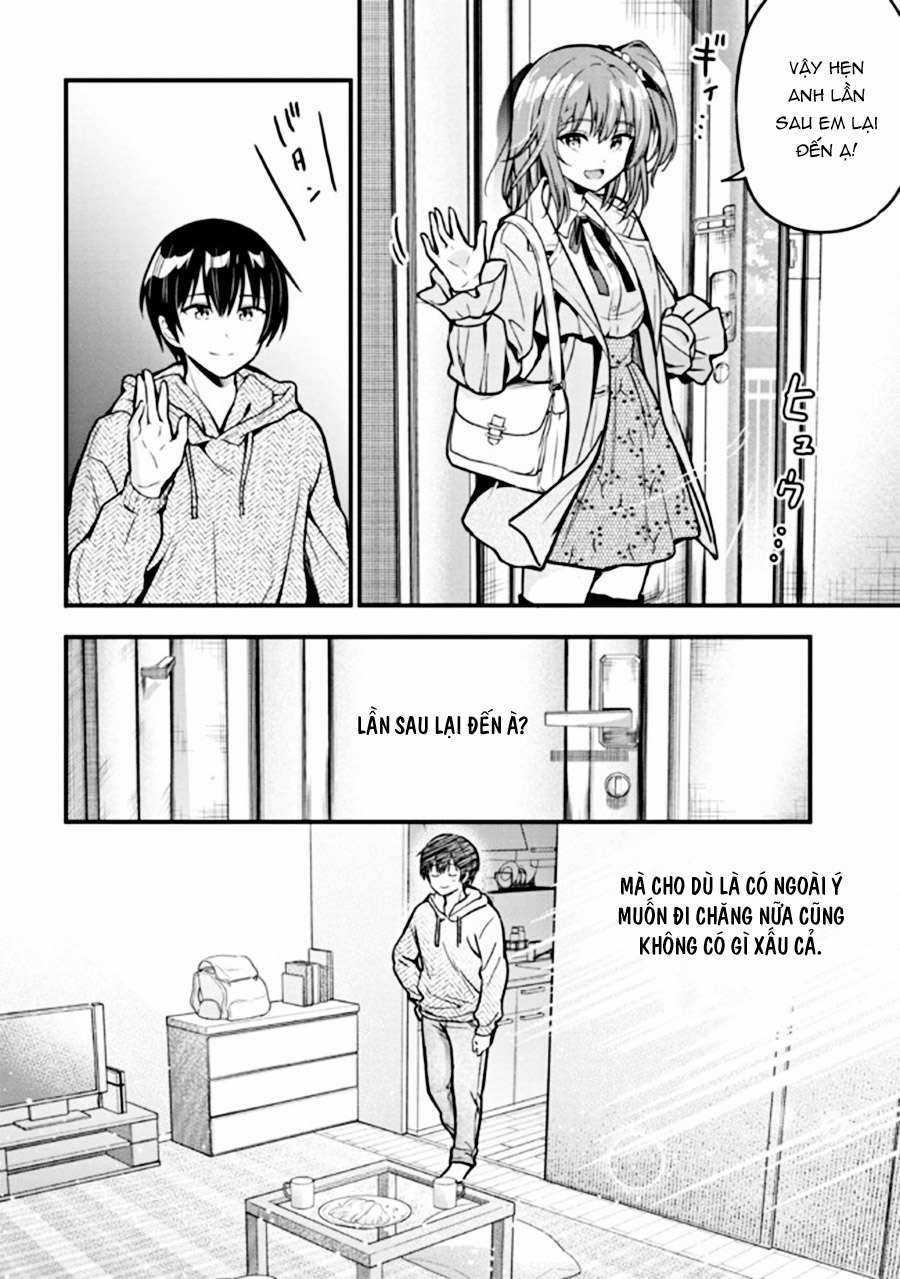 Sau Khi Bị Bạn Gái Lừa, Một Tiểu Quỷ Khoá Dưới Cứ Bám Theo Tôi. Chapter 3: Dắt gái về nhà trang 27