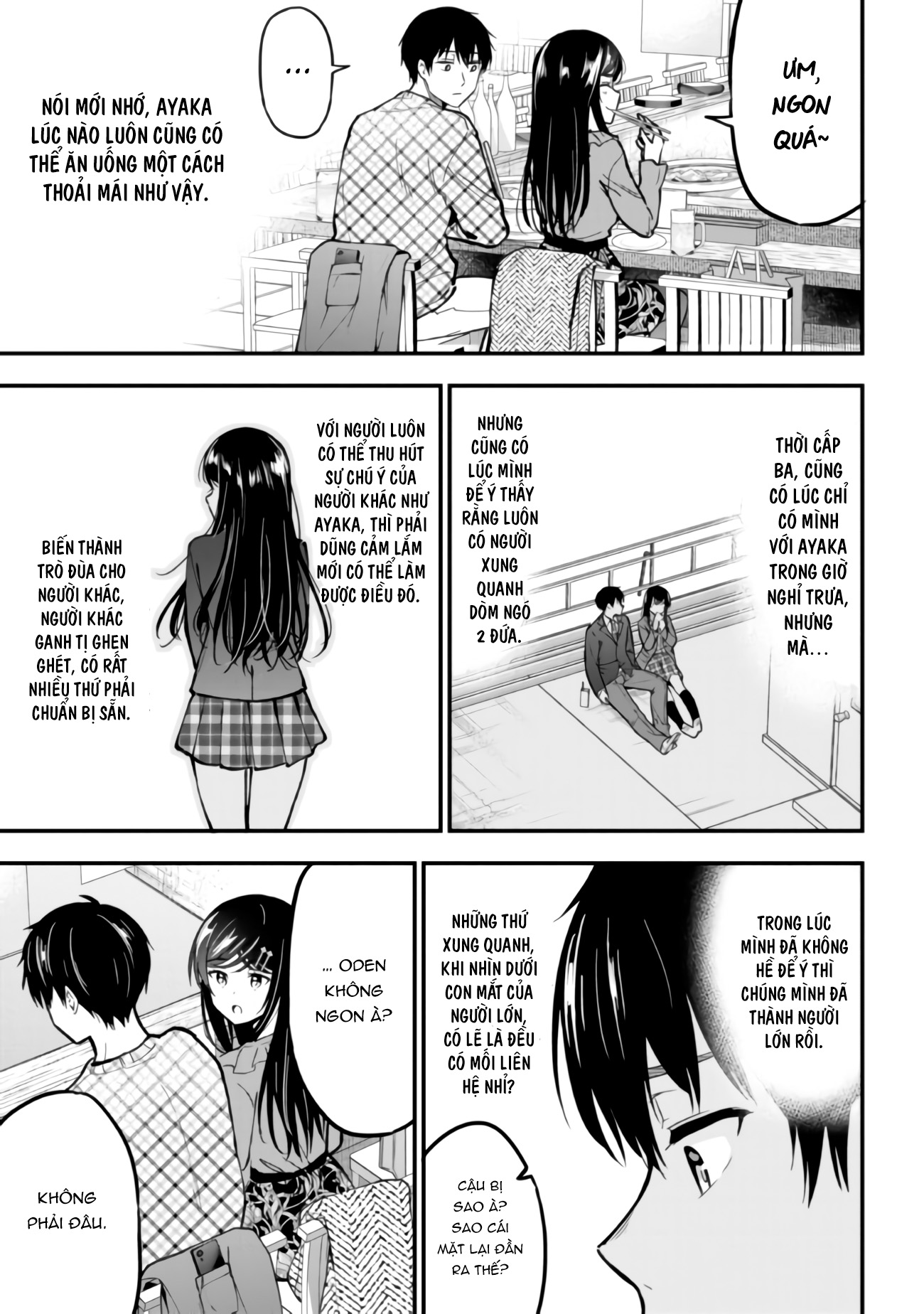 Sau Khi Bị Bạn Gái Lừa, Một Tiểu Quỷ Khoá Dưới Cứ Bám Theo Tôi. Chapter 4: Bạn? trang 10