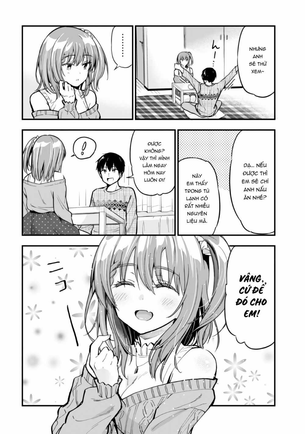 Sau Khi Bị Bạn Gái Lừa, Một Tiểu Quỷ Khoá Dưới Cứ Bám Theo Tôi. Chapter 5: Senpai xin lỗi em đi! trang 7