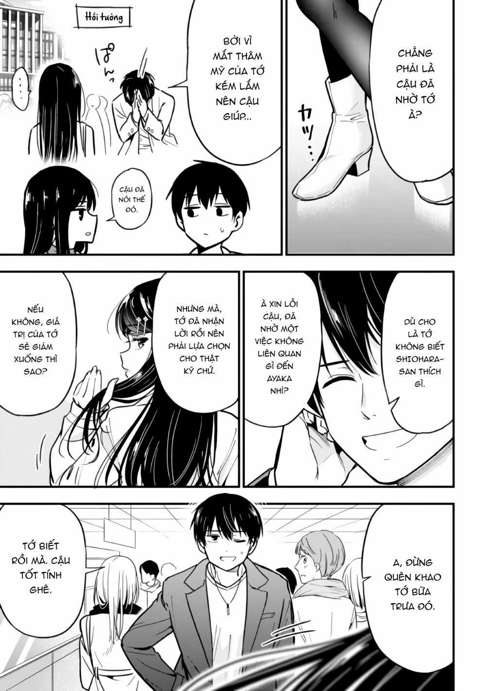 Sau Khi Bị Bạn Gái Lừa, Một Tiểu Quỷ Khoá Dưới Cứ Bám Theo Tôi. Chapter 6: Quà sinh nhật trang 10