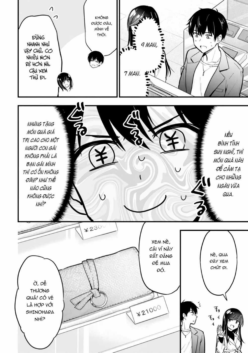 Sau Khi Bị Bạn Gái Lừa, Một Tiểu Quỷ Khoá Dưới Cứ Bám Theo Tôi. Chapter 6: Quà sinh nhật trang 11