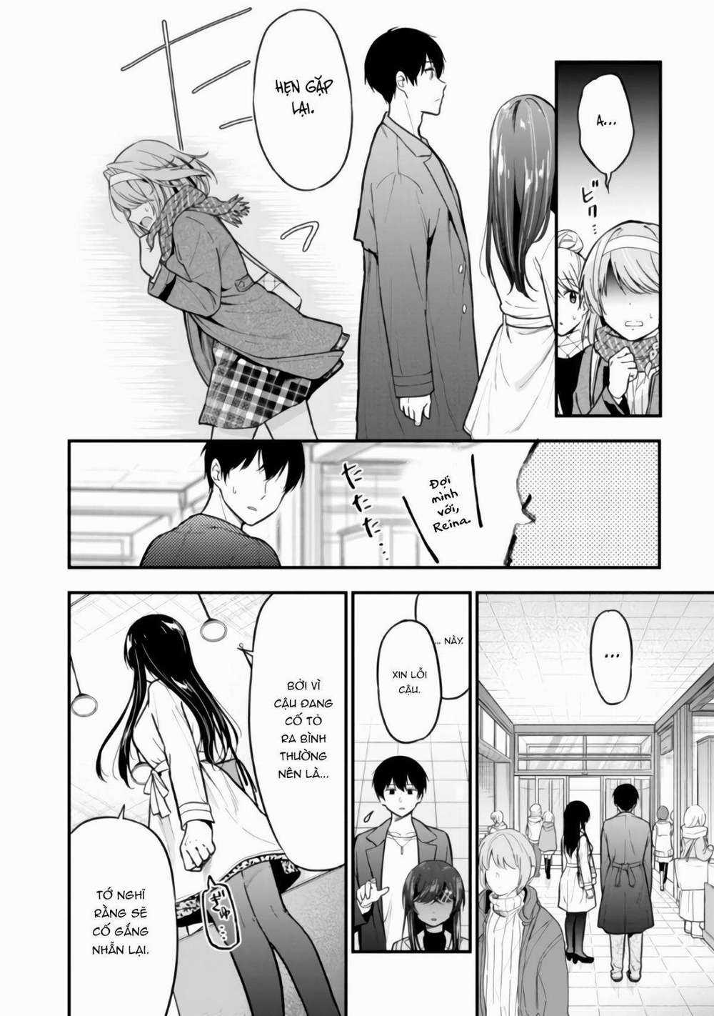 Sau Khi Bị Bạn Gái Lừa, Một Tiểu Quỷ Khoá Dưới Cứ Bám Theo Tôi. Chapter 7.1: Mình gặp nhau được không? trang 8