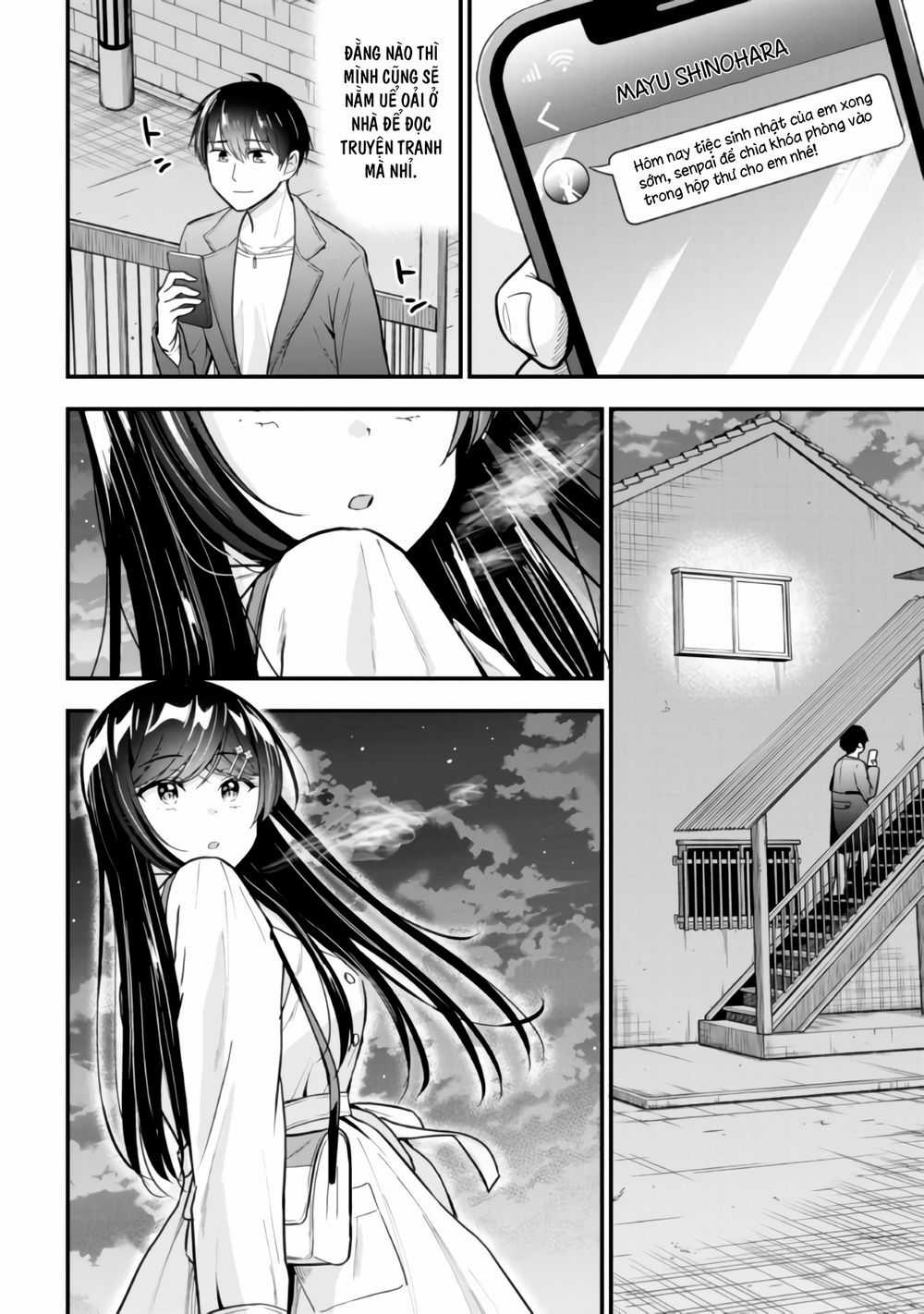 Sau Khi Bị Bạn Gái Lừa, Một Tiểu Quỷ Khoá Dưới Cứ Bám Theo Tôi. Chapter 7.2: Gặp mặt trang 2