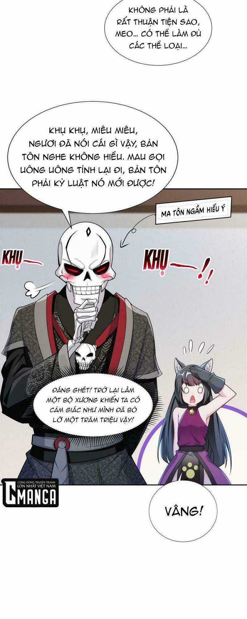 Sau Khi Độ Kiếp, Ta Biến Thành Bạch Cốt Ma Tôn Chapter 4 trang 12