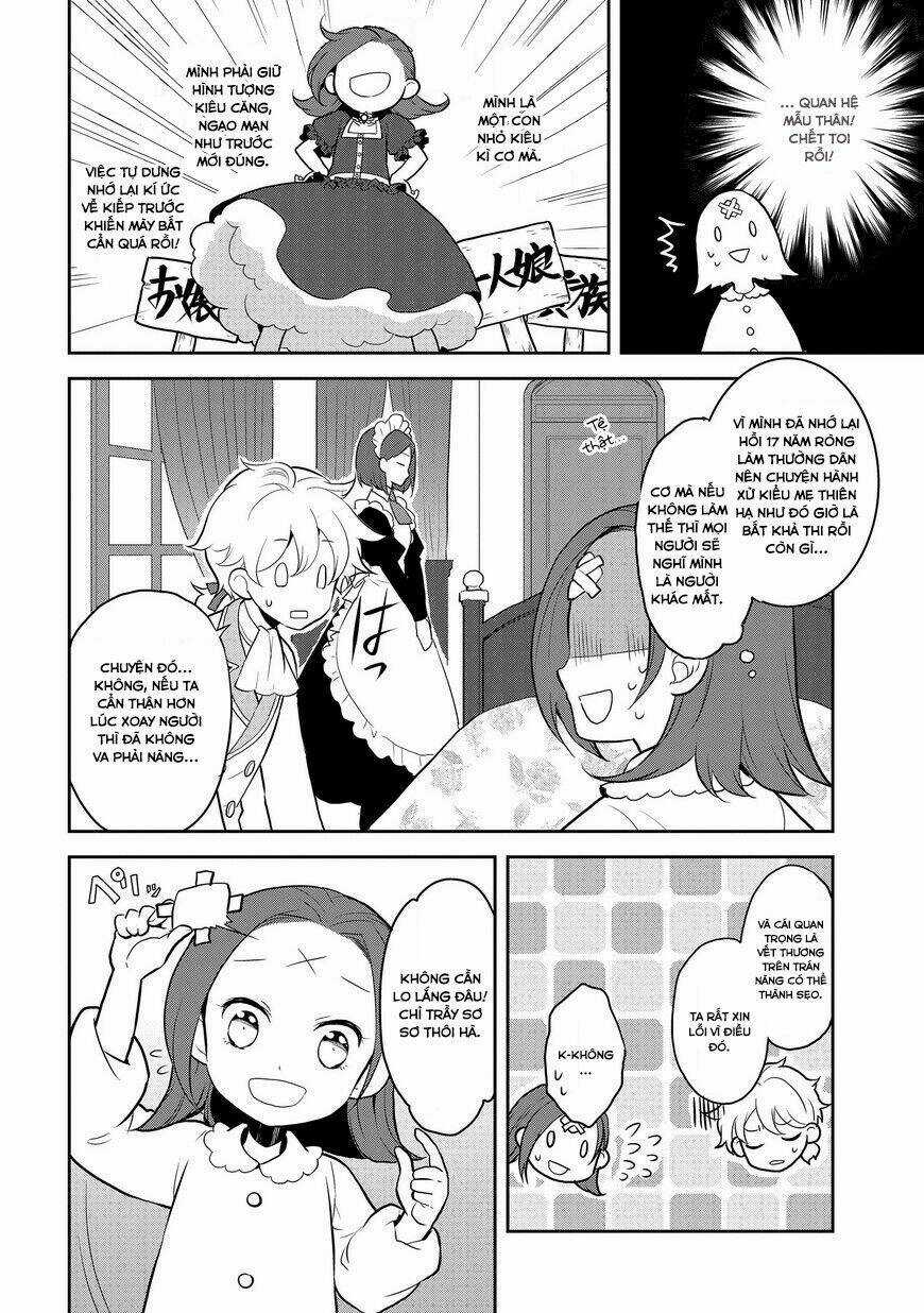 Sau Khi Được Tái Sinh, Tôi Bị Kéo Vào Game Otome Với Vai Trò Nữ Ác Nhân Và Bị Gắn Toàn Flag Đen... Chapter 1 trang 10