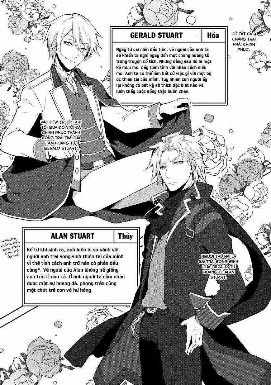 Sau Khi Được Tái Sinh, Tôi Bị Kéo Vào Game Otome Với Vai Trò Nữ Ác Nhân Và Bị Gắn Toàn Flag Đen... Chapter 1 trang 20