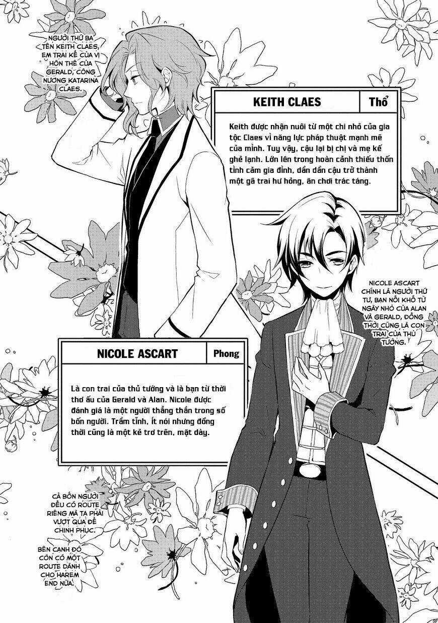 Sau Khi Được Tái Sinh, Tôi Bị Kéo Vào Game Otome Với Vai Trò Nữ Ác Nhân Và Bị Gắn Toàn Flag Đen... Chapter 1 trang 21