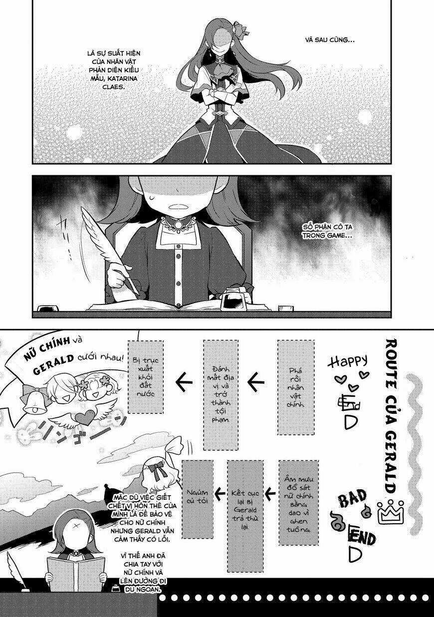 Sau Khi Được Tái Sinh, Tôi Bị Kéo Vào Game Otome Với Vai Trò Nữ Ác Nhân Và Bị Gắn Toàn Flag Đen... Chapter 1 trang 22