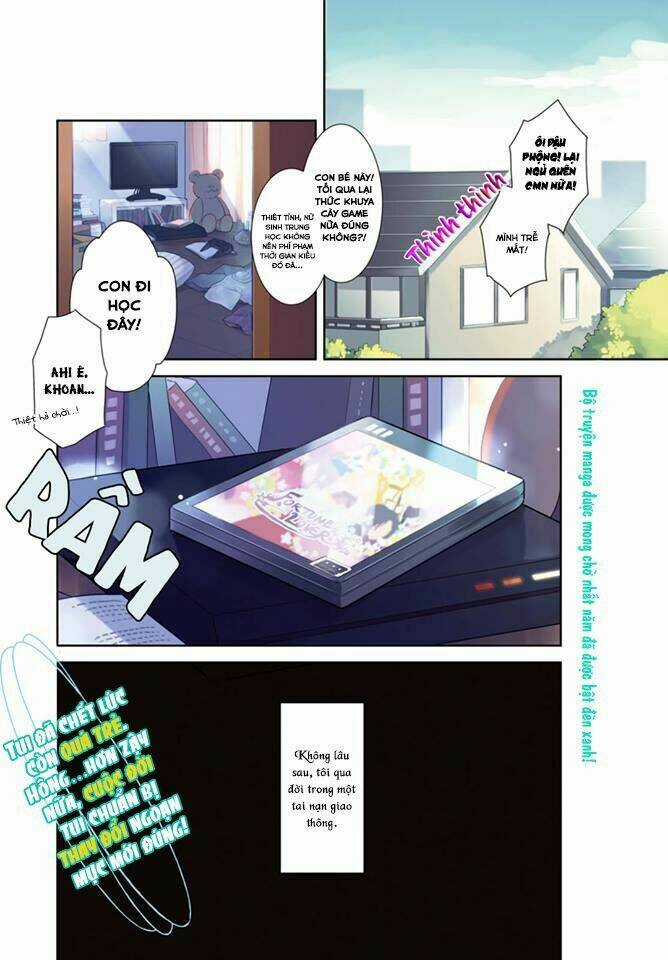 Sau Khi Được Tái Sinh, Tôi Bị Kéo Vào Game Otome Với Vai Trò Nữ Ác Nhân Và Bị Gắn Toàn Flag Đen... Chapter 1 trang 3