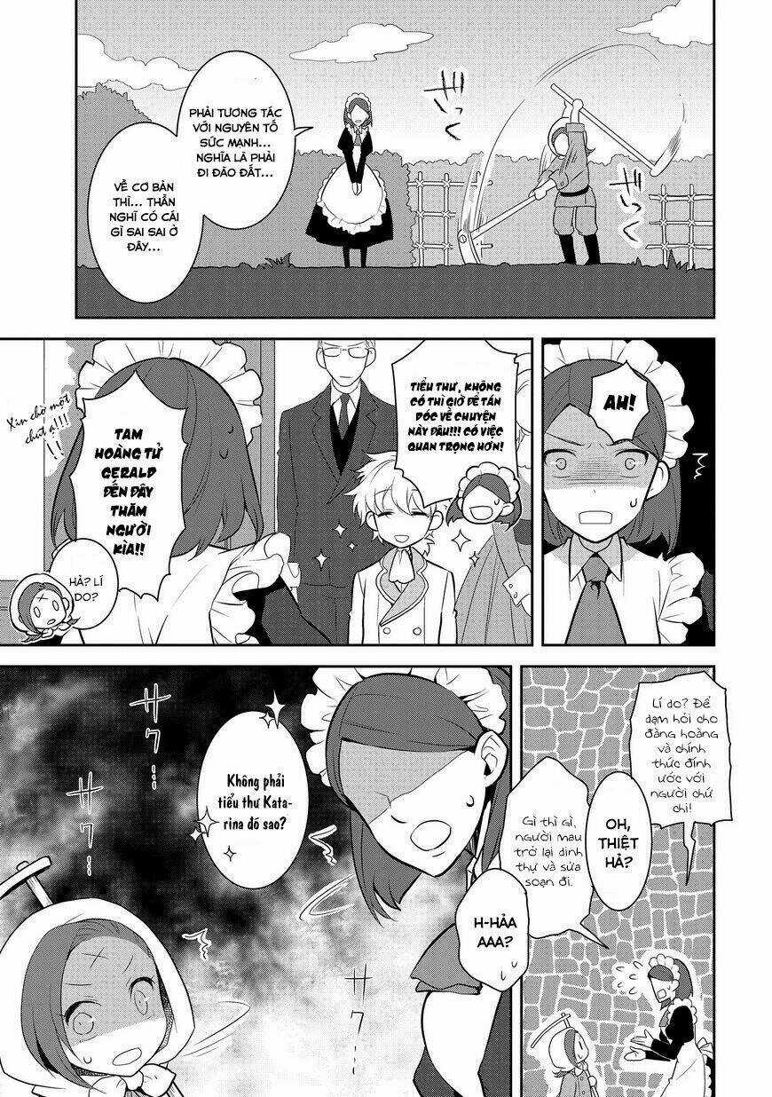 Sau Khi Được Tái Sinh, Tôi Bị Kéo Vào Game Otome Với Vai Trò Nữ Ác Nhân Và Bị Gắn Toàn Flag Đen... Chapter 1 trang 33