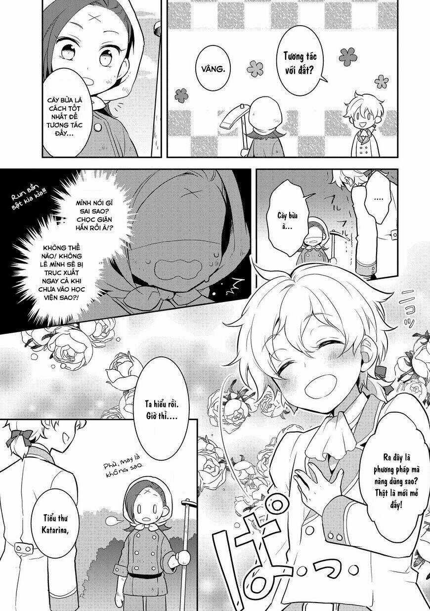 Sau Khi Được Tái Sinh, Tôi Bị Kéo Vào Game Otome Với Vai Trò Nữ Ác Nhân Và Bị Gắn Toàn Flag Đen... Chapter 1 trang 35