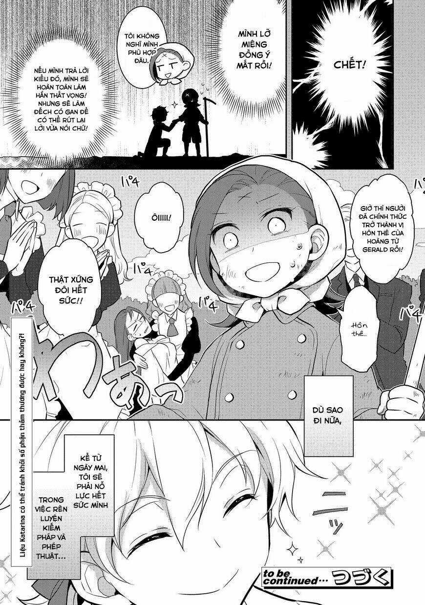 Sau Khi Được Tái Sinh, Tôi Bị Kéo Vào Game Otome Với Vai Trò Nữ Ác Nhân Và Bị Gắn Toàn Flag Đen... Chapter 1 trang 37