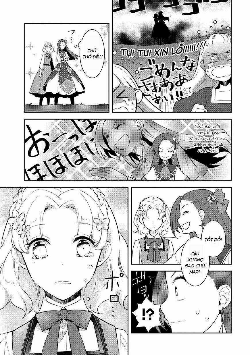 Sau Khi Được Tái Sinh, Tôi Bị Kéo Vào Game Otome Với Vai Trò Nữ Ác Nhân Và Bị Gắn Toàn Flag Đen... Chapter 10 trang 23