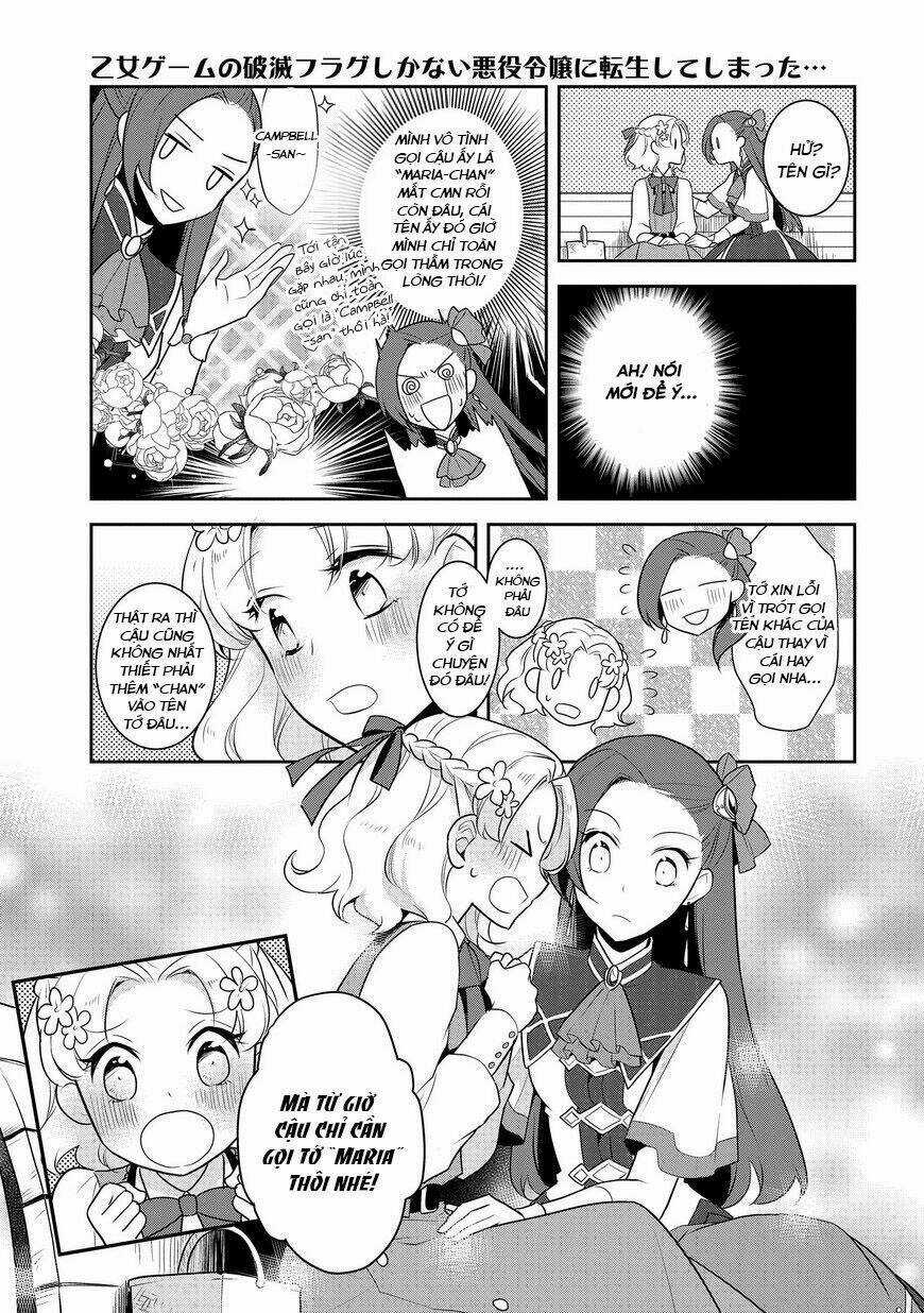 Sau Khi Được Tái Sinh, Tôi Bị Kéo Vào Game Otome Với Vai Trò Nữ Ác Nhân Và Bị Gắn Toàn Flag Đen... Chapter 10 trang 25
