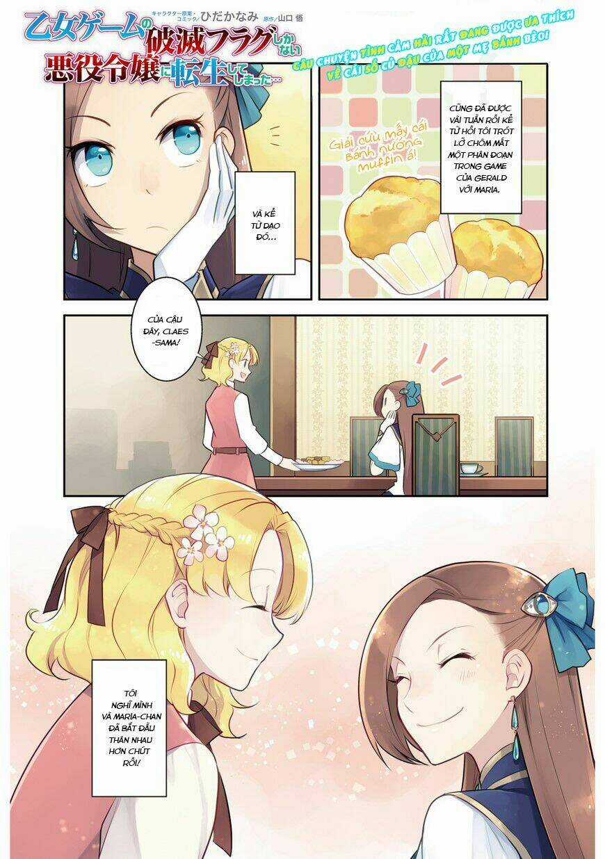 Sau Khi Được Tái Sinh, Tôi Bị Kéo Vào Game Otome Với Vai Trò Nữ Ác Nhân Và Bị Gắn Toàn Flag Đen... Chapter 10 trang 3