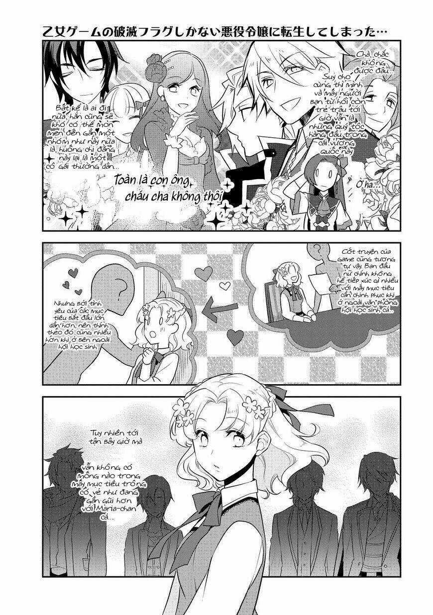 Sau Khi Được Tái Sinh, Tôi Bị Kéo Vào Game Otome Với Vai Trò Nữ Ác Nhân Và Bị Gắn Toàn Flag Đen... Chapter 10 trang 9