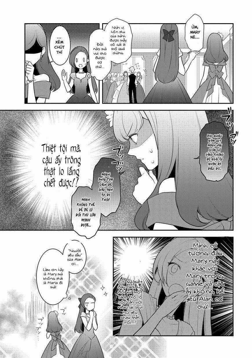 Sau Khi Được Tái Sinh, Tôi Bị Kéo Vào Game Otome Với Vai Trò Nữ Ác Nhân Và Bị Gắn Toàn Flag Đen... Chapter 12 trang 13