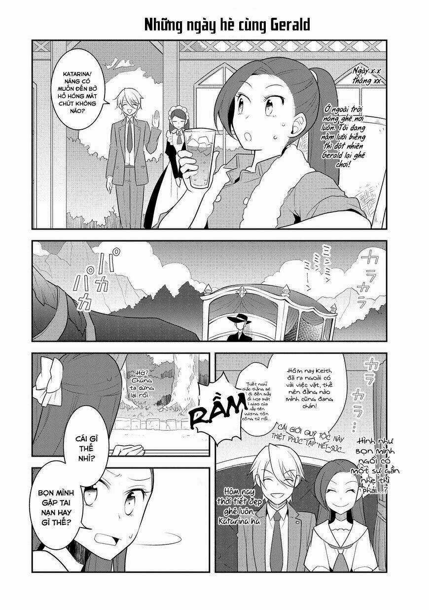 Sau Khi Được Tái Sinh, Tôi Bị Kéo Vào Game Otome Với Vai Trò Nữ Ác Nhân Và Bị Gắn Toàn Flag Đen... Chapter 12 trang 4