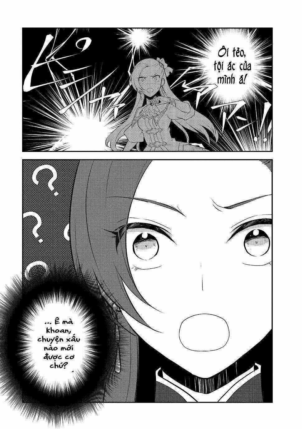 Sau Khi Được Tái Sinh, Tôi Bị Kéo Vào Game Otome Với Vai Trò Nữ Ác Nhân Và Bị Gắn Toàn Flag Đen... Chapter 13 trang 14