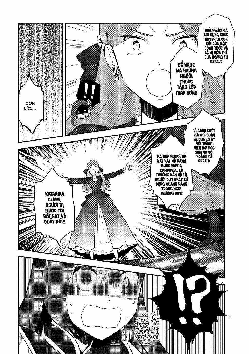 Sau Khi Được Tái Sinh, Tôi Bị Kéo Vào Game Otome Với Vai Trò Nữ Ác Nhân Và Bị Gắn Toàn Flag Đen... Chapter 13 trang 16