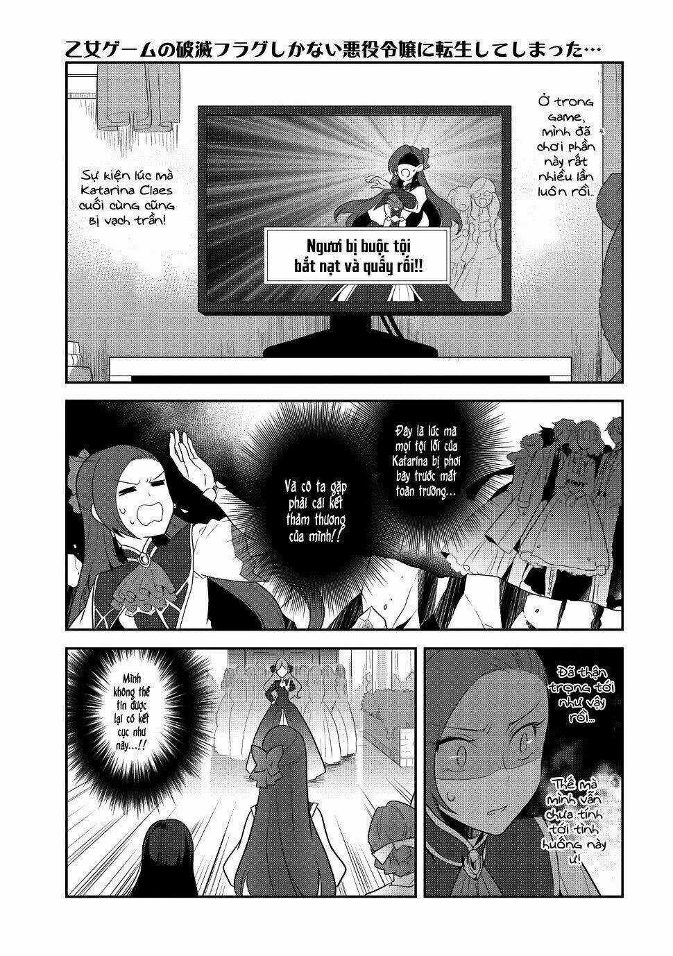 Sau Khi Được Tái Sinh, Tôi Bị Kéo Vào Game Otome Với Vai Trò Nữ Ác Nhân Và Bị Gắn Toàn Flag Đen... Chapter 13 trang 17