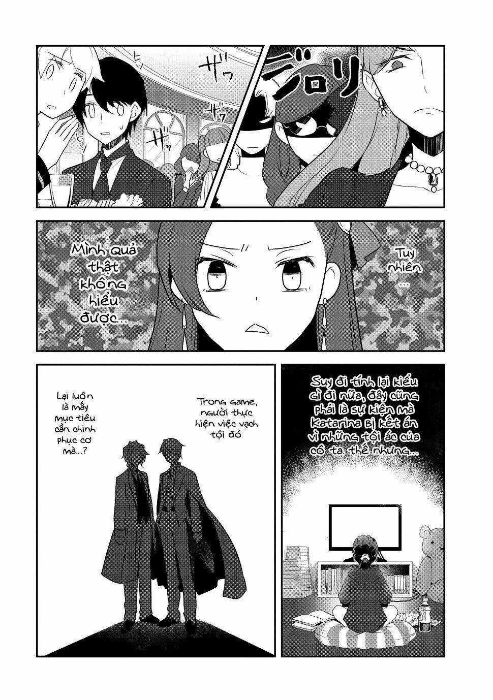 Sau Khi Được Tái Sinh, Tôi Bị Kéo Vào Game Otome Với Vai Trò Nữ Ác Nhân Và Bị Gắn Toàn Flag Đen... Chapter 13 trang 18