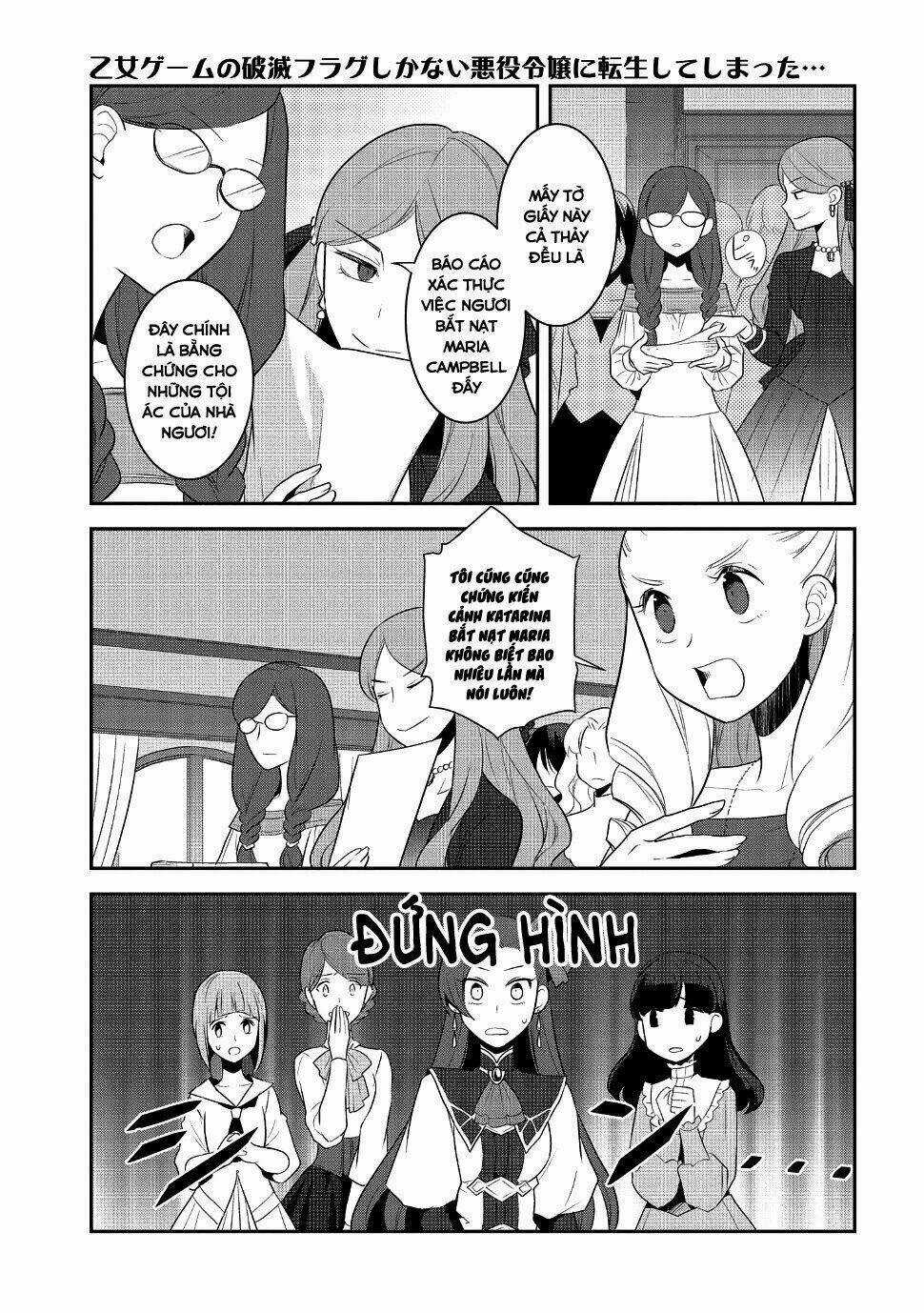 Sau Khi Được Tái Sinh, Tôi Bị Kéo Vào Game Otome Với Vai Trò Nữ Ác Nhân Và Bị Gắn Toàn Flag Đen... Chapter 13 trang 21