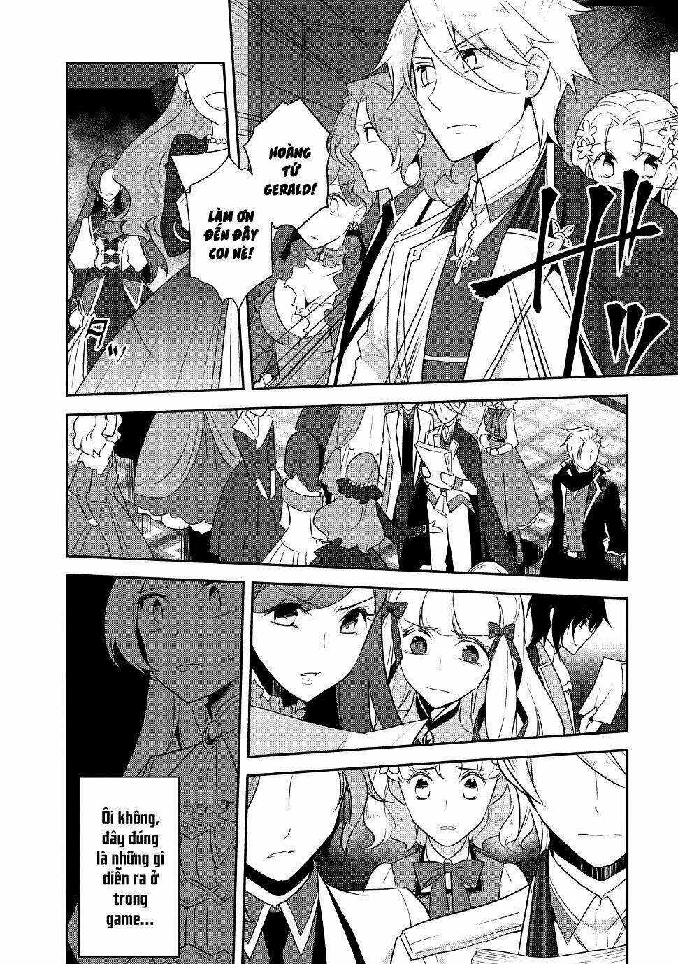 Sau Khi Được Tái Sinh, Tôi Bị Kéo Vào Game Otome Với Vai Trò Nữ Ác Nhân Và Bị Gắn Toàn Flag Đen... Chapter 13 trang 23