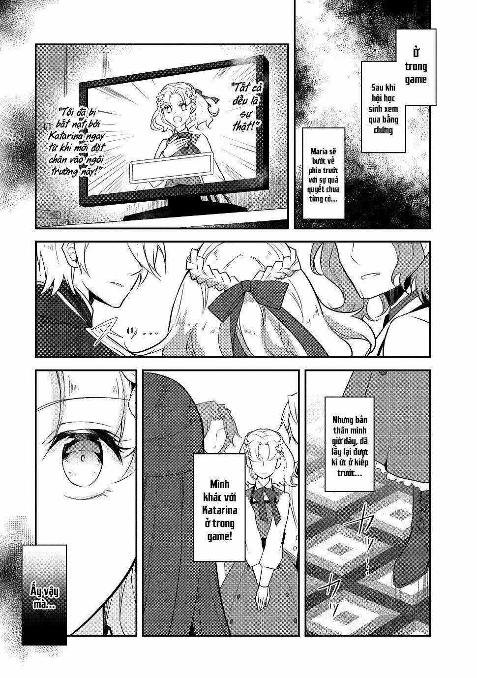 Sau Khi Được Tái Sinh, Tôi Bị Kéo Vào Game Otome Với Vai Trò Nữ Ác Nhân Và Bị Gắn Toàn Flag Đen... Chapter 13 trang 24