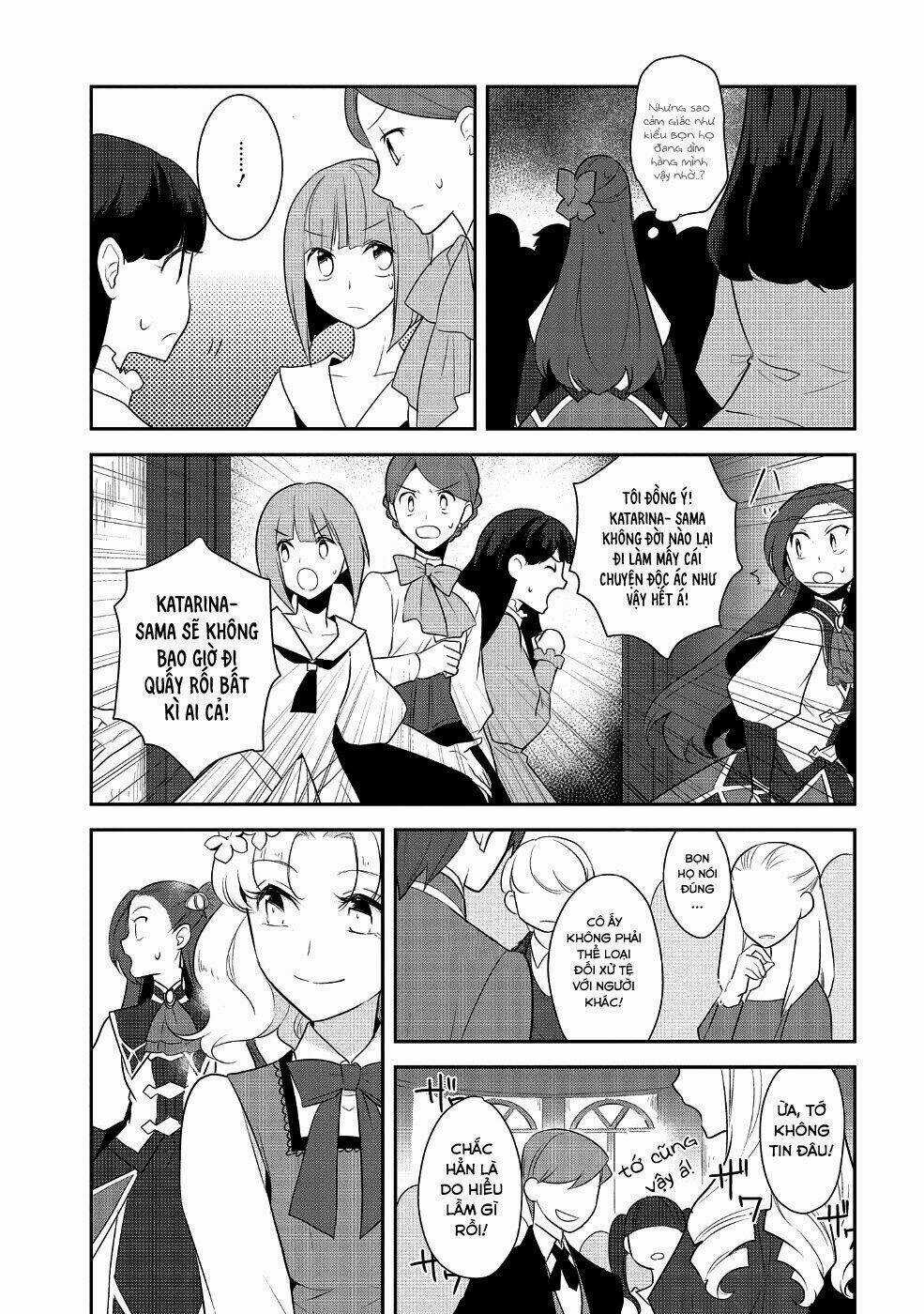 Sau Khi Được Tái Sinh, Tôi Bị Kéo Vào Game Otome Với Vai Trò Nữ Ác Nhân Và Bị Gắn Toàn Flag Đen... Chapter 14 trang 11