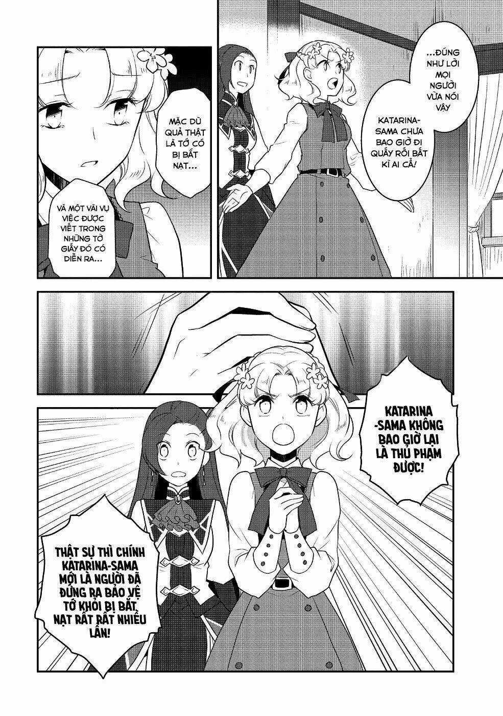 Sau Khi Được Tái Sinh, Tôi Bị Kéo Vào Game Otome Với Vai Trò Nữ Ác Nhân Và Bị Gắn Toàn Flag Đen... Chapter 14 trang 12