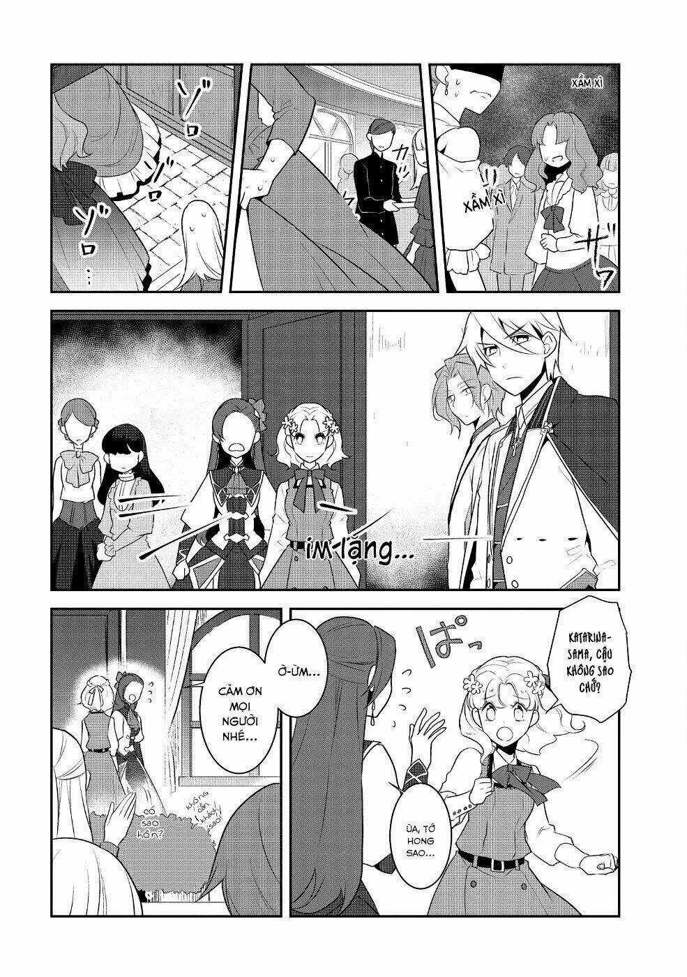 Sau Khi Được Tái Sinh, Tôi Bị Kéo Vào Game Otome Với Vai Trò Nữ Ác Nhân Và Bị Gắn Toàn Flag Đen... Chapter 14 trang 14