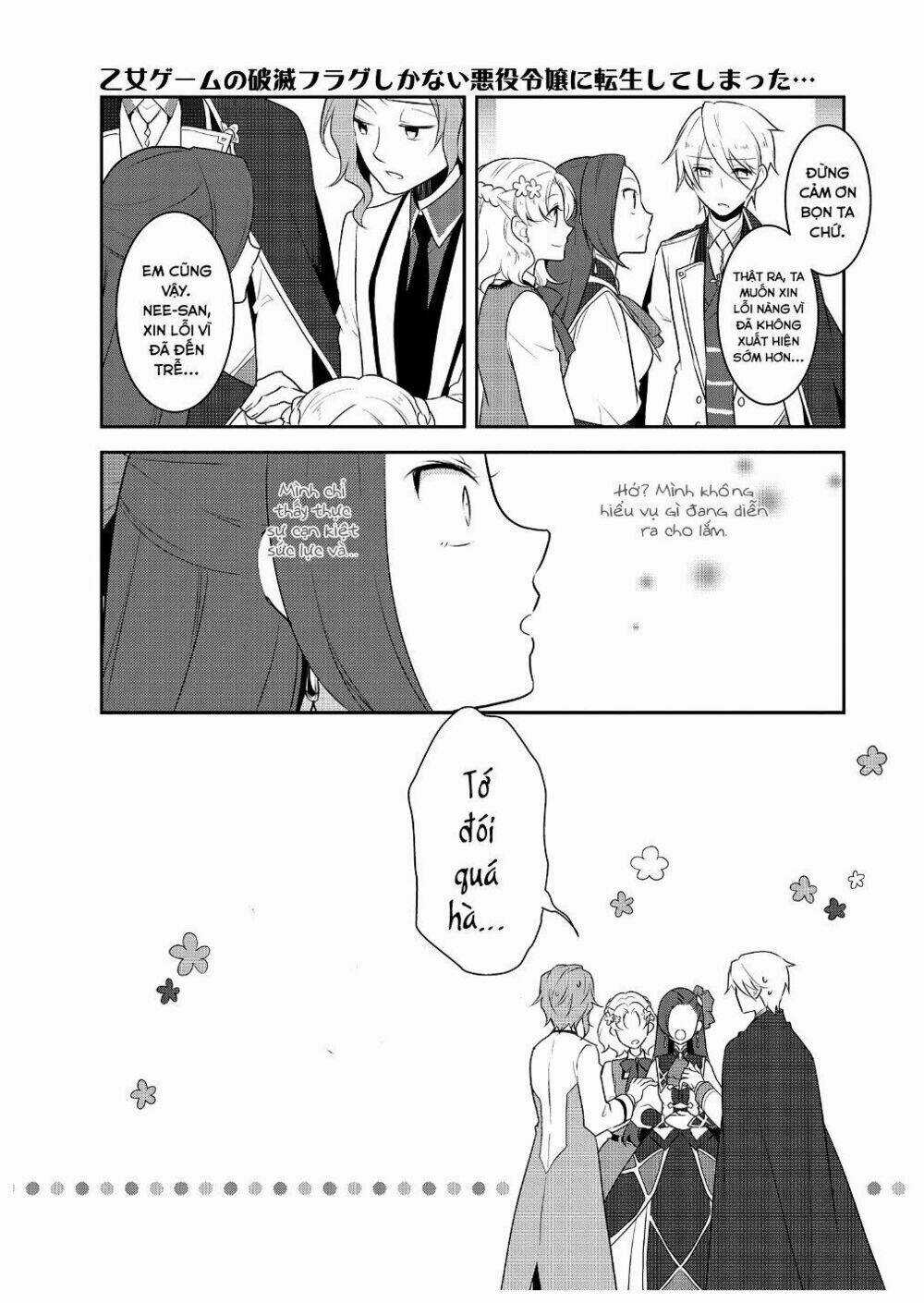 Sau Khi Được Tái Sinh, Tôi Bị Kéo Vào Game Otome Với Vai Trò Nữ Ác Nhân Và Bị Gắn Toàn Flag Đen... Chapter 14 trang 15
